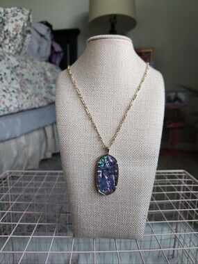 Kendra Scott Faceted Reid Long Strand Necklace